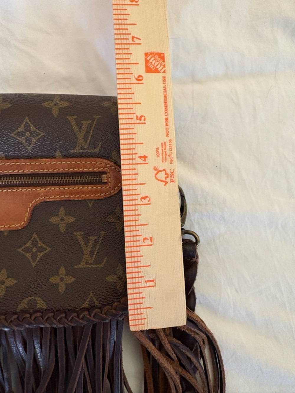 Vintage Brown Crossbody Bag - Picture 8 of 10